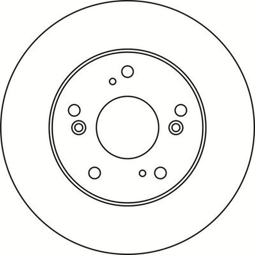 Abtex 2 x Vented Front Brake Discs BD1486V