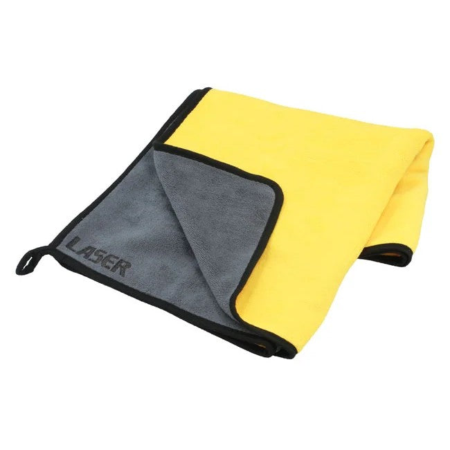 Laser Tools Microfibre Coral Fleece Drying Towel - XL - PL