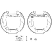 Mintex Brake Shoe Set Axle Kit MSP143
