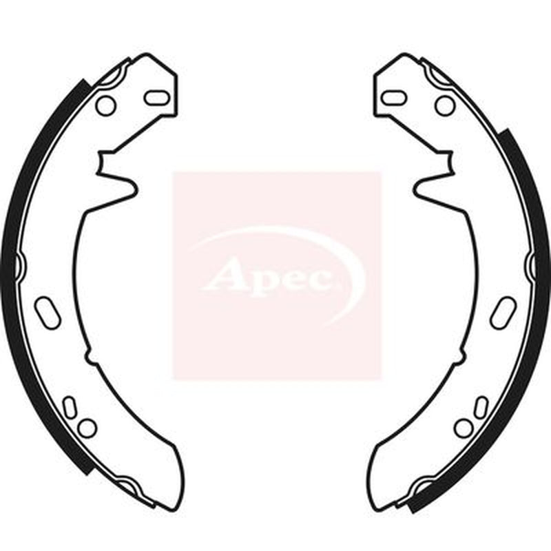 Apec Parking Brake Shoe Set SHU601