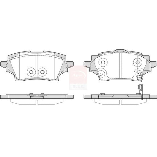 Apec Rear Brake Pad Set PD3992