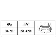 Hella MAP Sensor (Manifold Air Pressure) 6PP 009 400-571