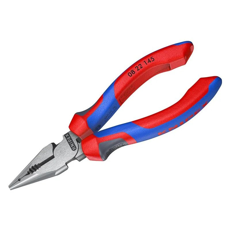 KNIPEX 08 22 145 Needle-Nose Combination Pliers 145mm - 08 22 145