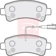 Apec Rear Brake Pad Set PAD2125