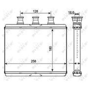 NRF Heater Matrix Core Heat Exchanger 54278
