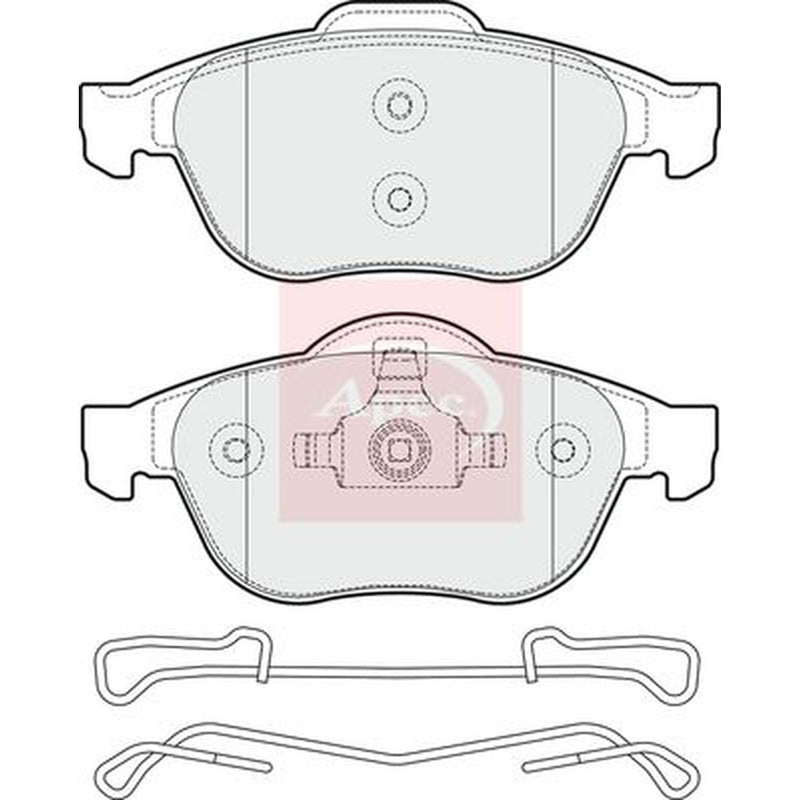 Apec Front Brake Pad Set PAD1685