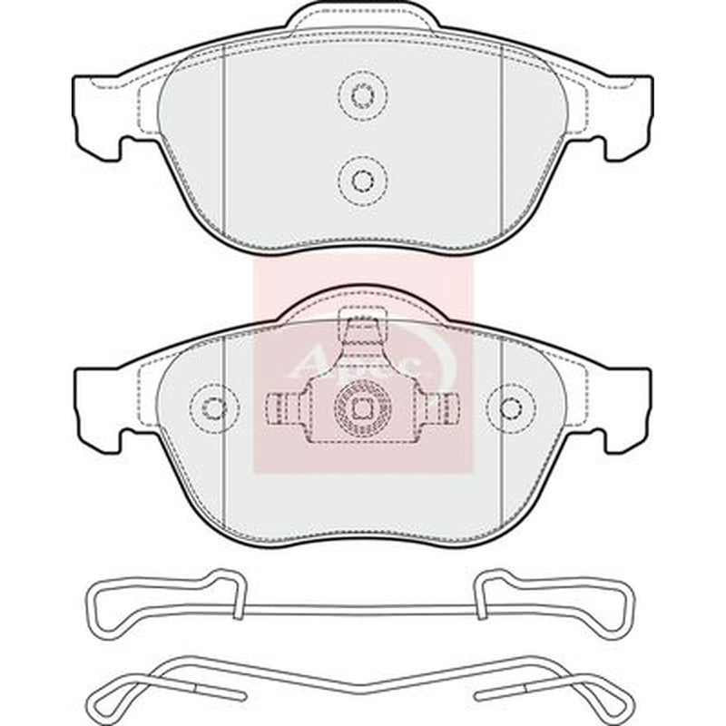 Apec Front Brake Pad Set PAD1685