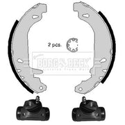 Borg & Beck Brake Shoe Set Axle Kit BBS1009K