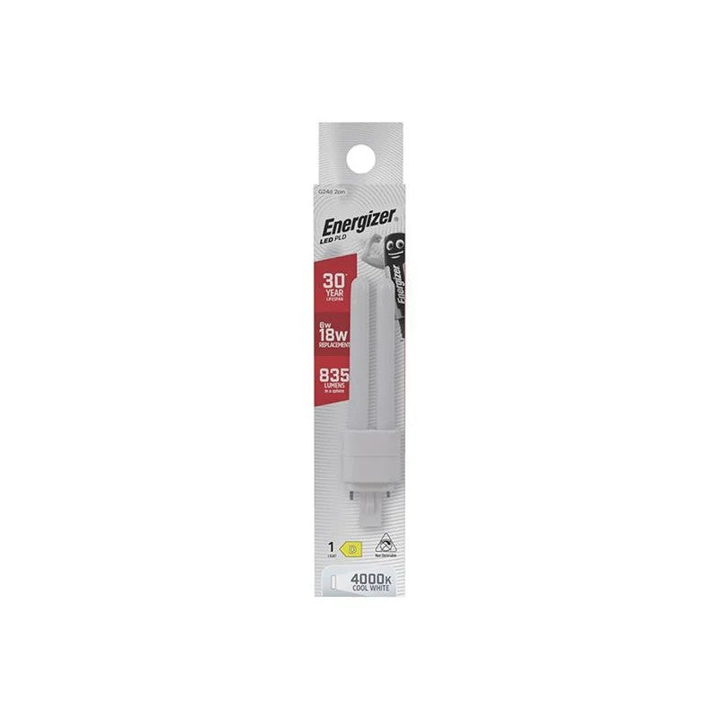 Energizer® LED PLD G24D 2Pin 6W 835L Cool White S30422 - S30422