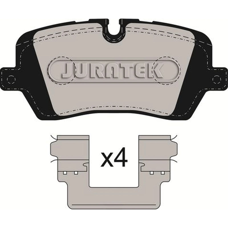 Juratek Rear Brake Pad Set JCP8295