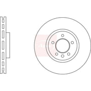 Apec 2 x Vented Front Brake Discs DSK2883