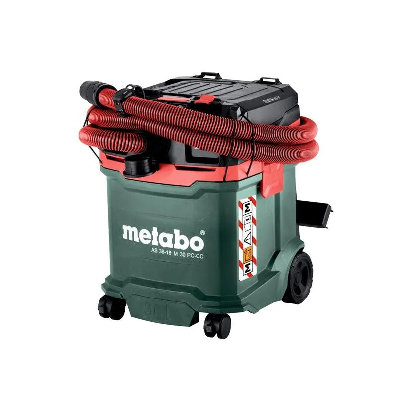 Metabo AS 36-18 M 30 PC-CC M-Class Vacuum Cleaner 18V Bare Unit - 602074850