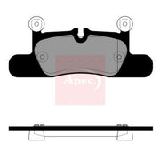 Apec Rear Brake Pad Set PAD2479