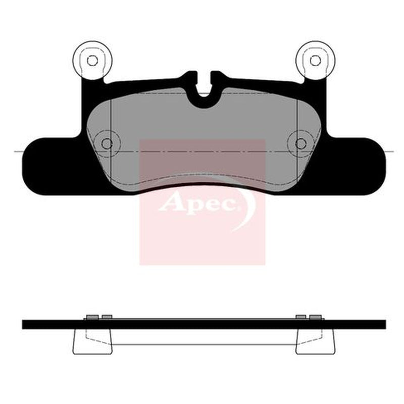 Apec Rear Brake Pad Set PAD2479