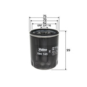 Valeo Engine Oil Filter 586145