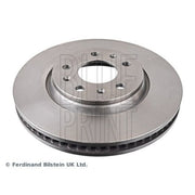 Blue Print 2 x Internally Vented Front Brake Discs ADA104343