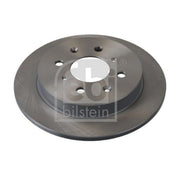 Febi 2 x Solid Rear Brake Discs 108398