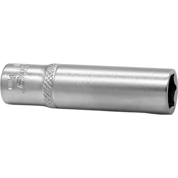 Sealey 1/4"Dr Deep Socket 9mm (Micro Satin Finish)