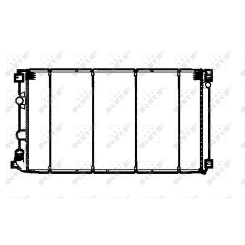 NRF Engine Radiator 58324