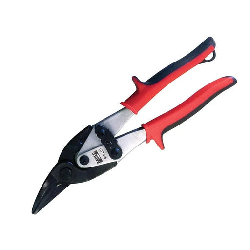 Bahco MA401 Red Aviation Compound Snips Left Cut 250mm (10in) - MA401