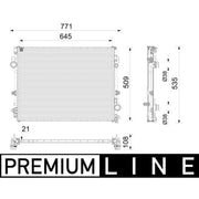 Mahle Engine Radiator CR 2777 000P