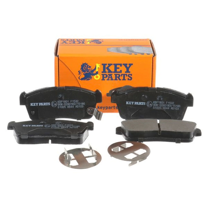 Key Parts 4 x Front Brake Pad Set KBP1801
