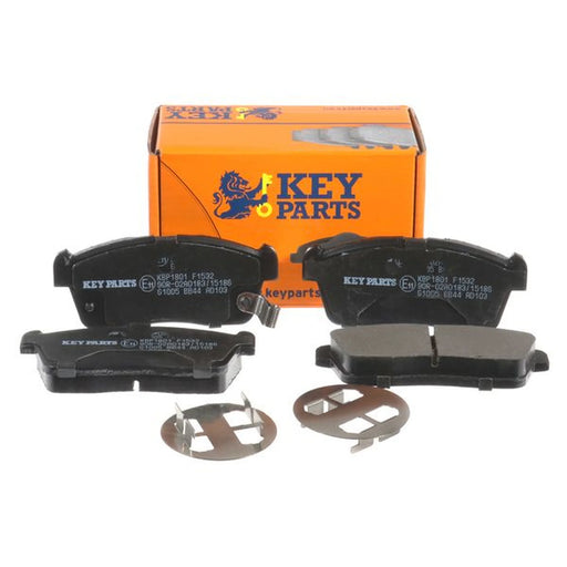 Key Parts 4 x Front Brake Pad Set KBP1801