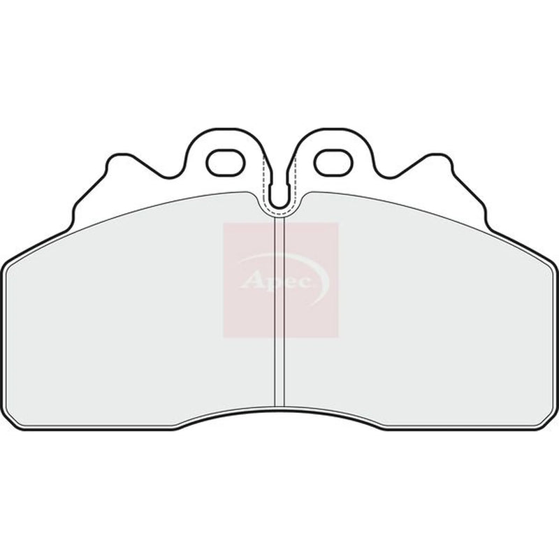 Apec Brake Pad Set PAD1728