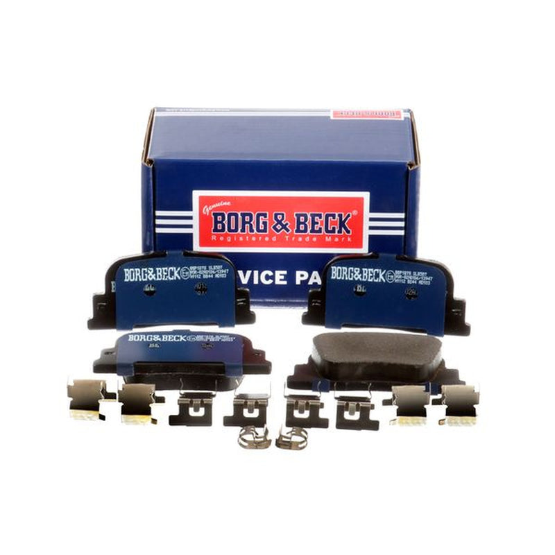 Borg & Beck 4 x Rear Brake Pad Set BBP1878
