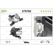 Valeo Front/Rear Wiper Motor Rear 579760