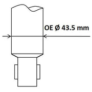KYB Shock Absorber Damper Strut Rear 349067