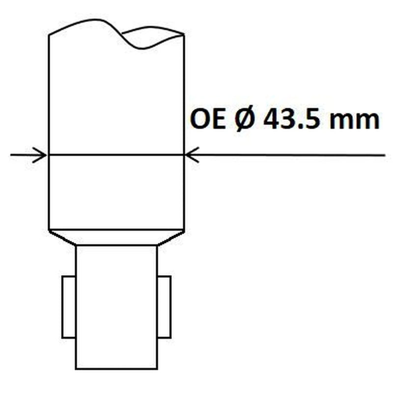 KYB Shock Absorber Damper Strut Rear 349067