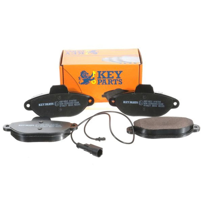 Key Parts 4 x Front Brake Pad Set KBP1852