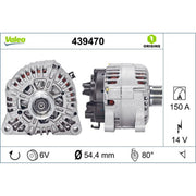 Valeo Car Alternator 12V 439470