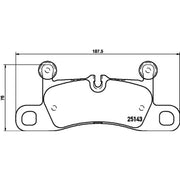 Mintex Rear Brake Pad Set MDB3251