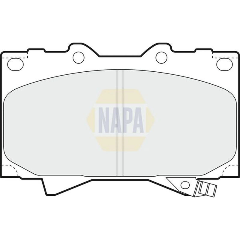 NAPA Front Brake Pad Set NBP1863