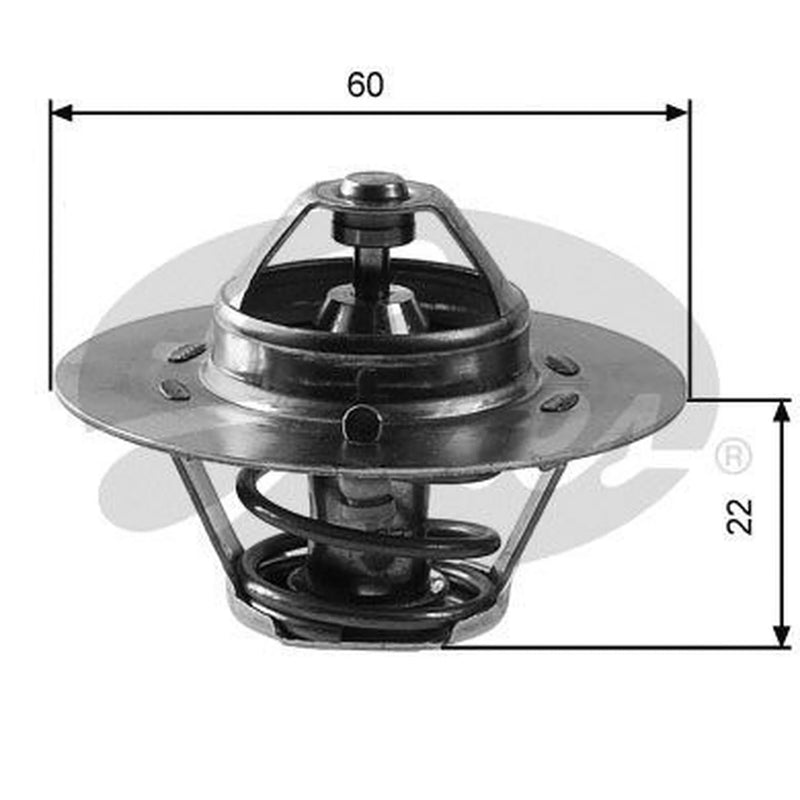 Gates Thermostat,Coolant TH12488G1