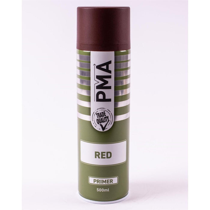 3 x PMA Tough Durable Primer Spray Paint - Red - 500ml PCPA1021 PMA  - Town Parts
