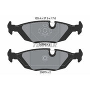 Textar Rear Brake Pad Set 2067502