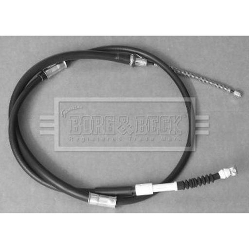 Borg & Beck Handbrake Cable Left Rear BKB3244