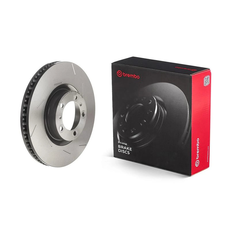 Brembo 2 x Slotted Front Brake Discs 09.C549.31