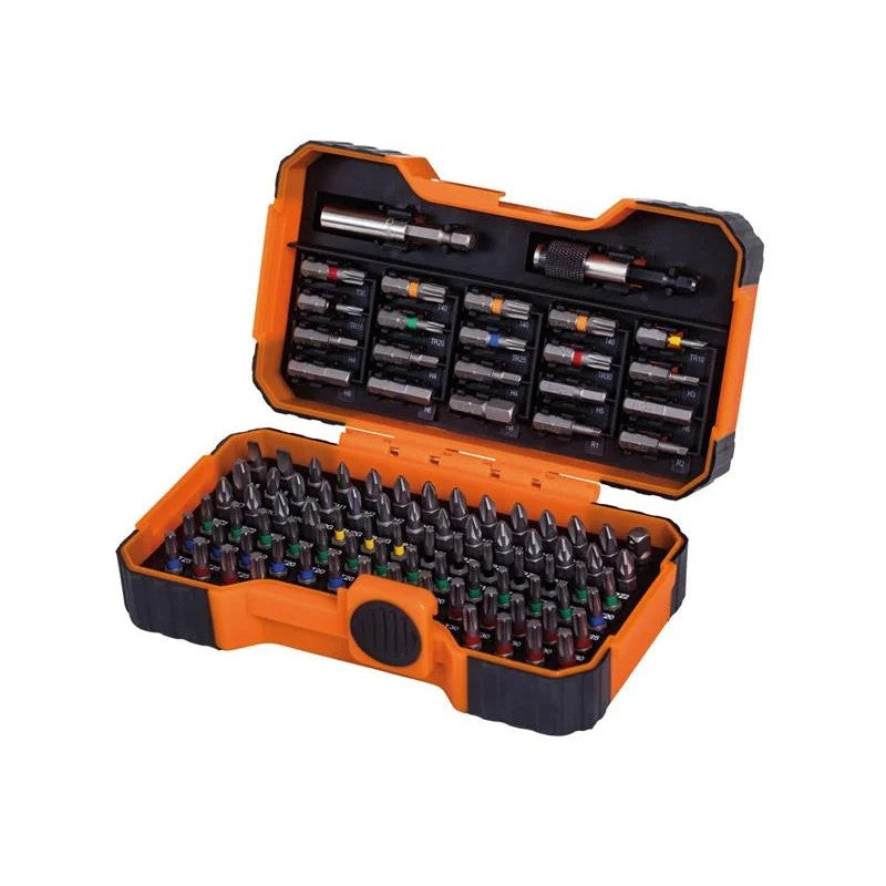 Bahco 59/S100BC Colour Coded Bit Set, 100 Piece - 59/S100BC