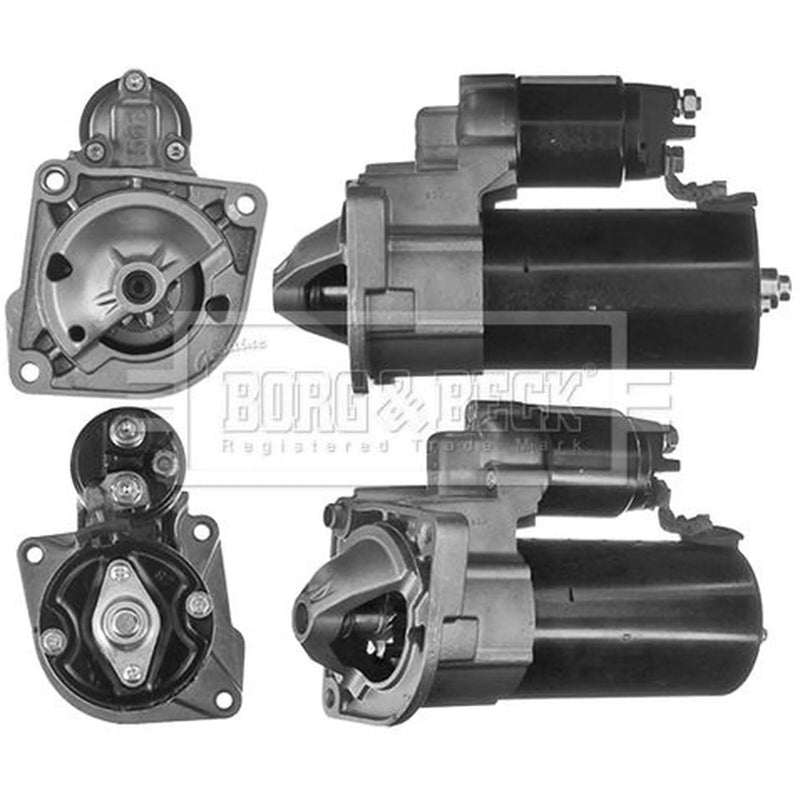 Borg & Beck Starter Motor 12V 1.7kW 9 Teeth BST2649