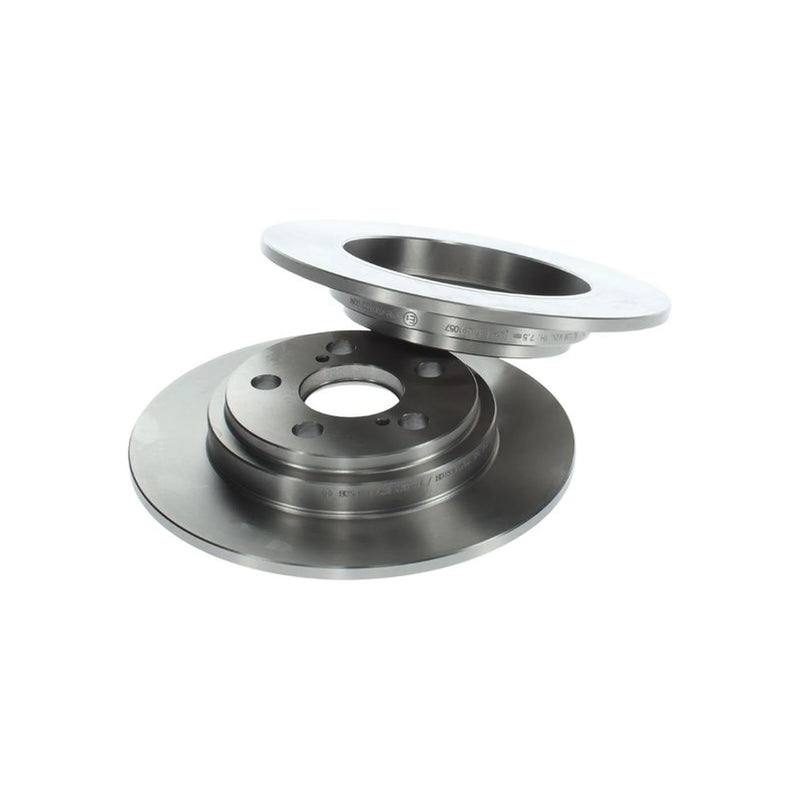 Bosch 2 x Solid Rear Brake Discs 0 986 479 766