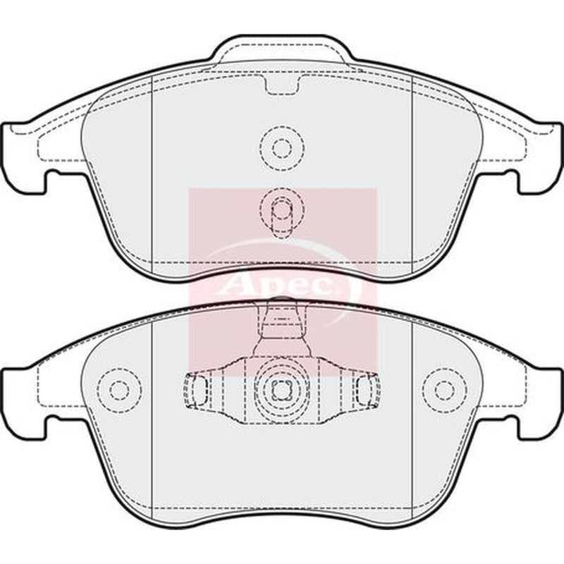Apec Front Brake Pad Set PAD1713