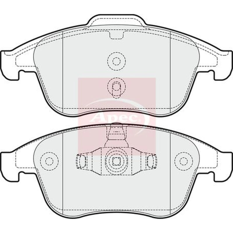 Apec Front Brake Pad Set PAD1713