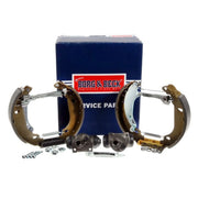 Borg & Beck Brake Shoe Set Axle Kit BBS1062K