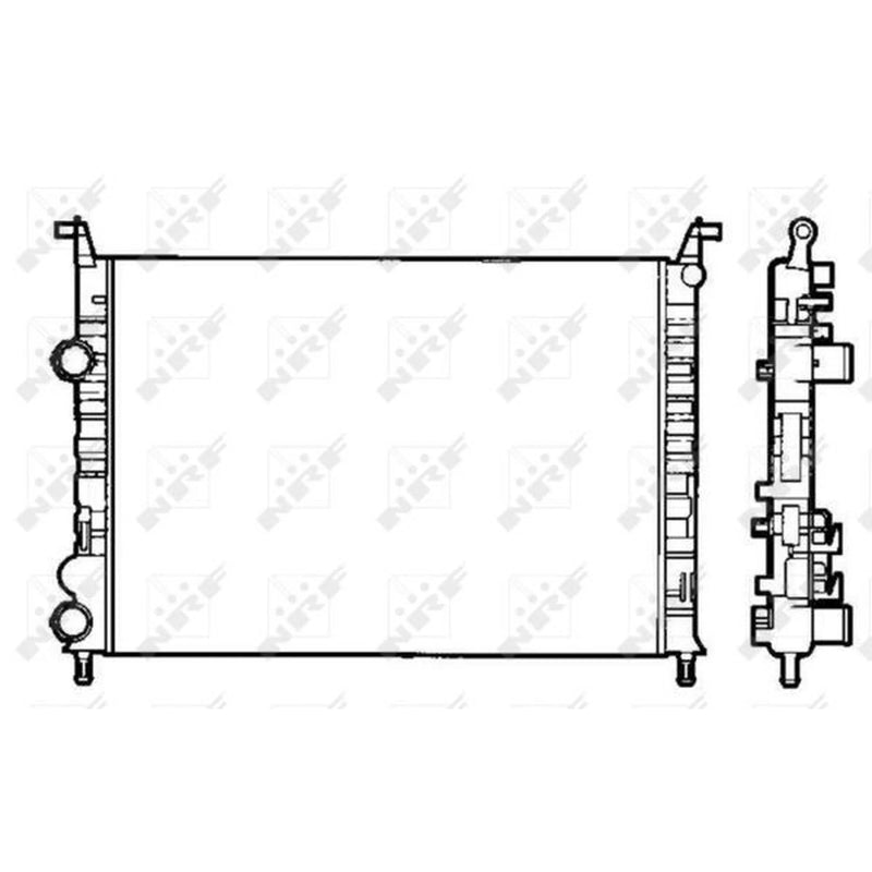 NRF Engine Radiator 58195
