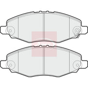 Apec Front Brake Pad Set PAD1599