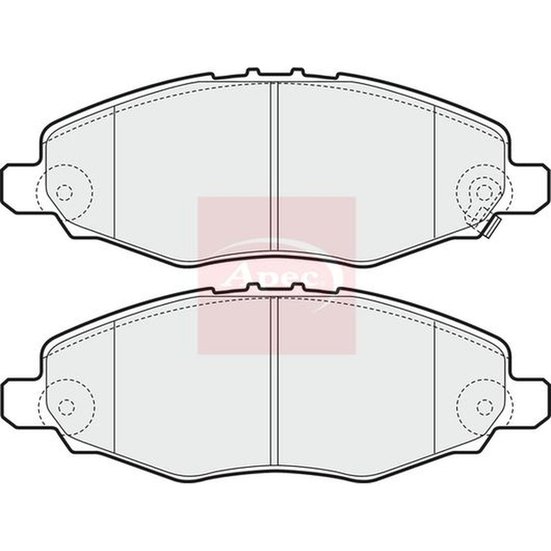 Apec Front Brake Pad Set PAD1599